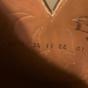 Blackjack Boots Natural Alligator Tail 